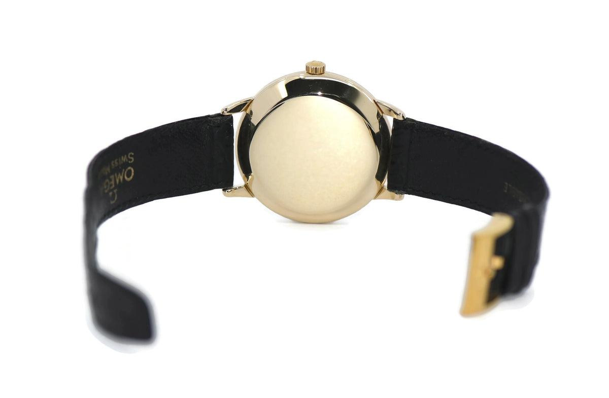 Omega Vintage Bumper 14K Yellow Gold Watch F6516