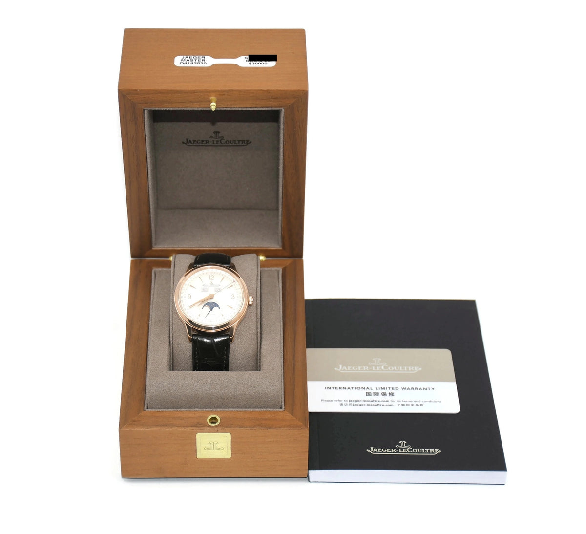 Jaeger LeCoultre Master Calendar 18K Rose Gold Watch Q4142520