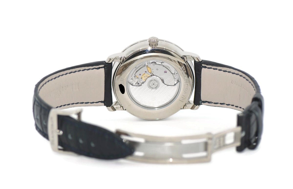 Blancpain Villeret 18K White Gold Watch 6654152955B