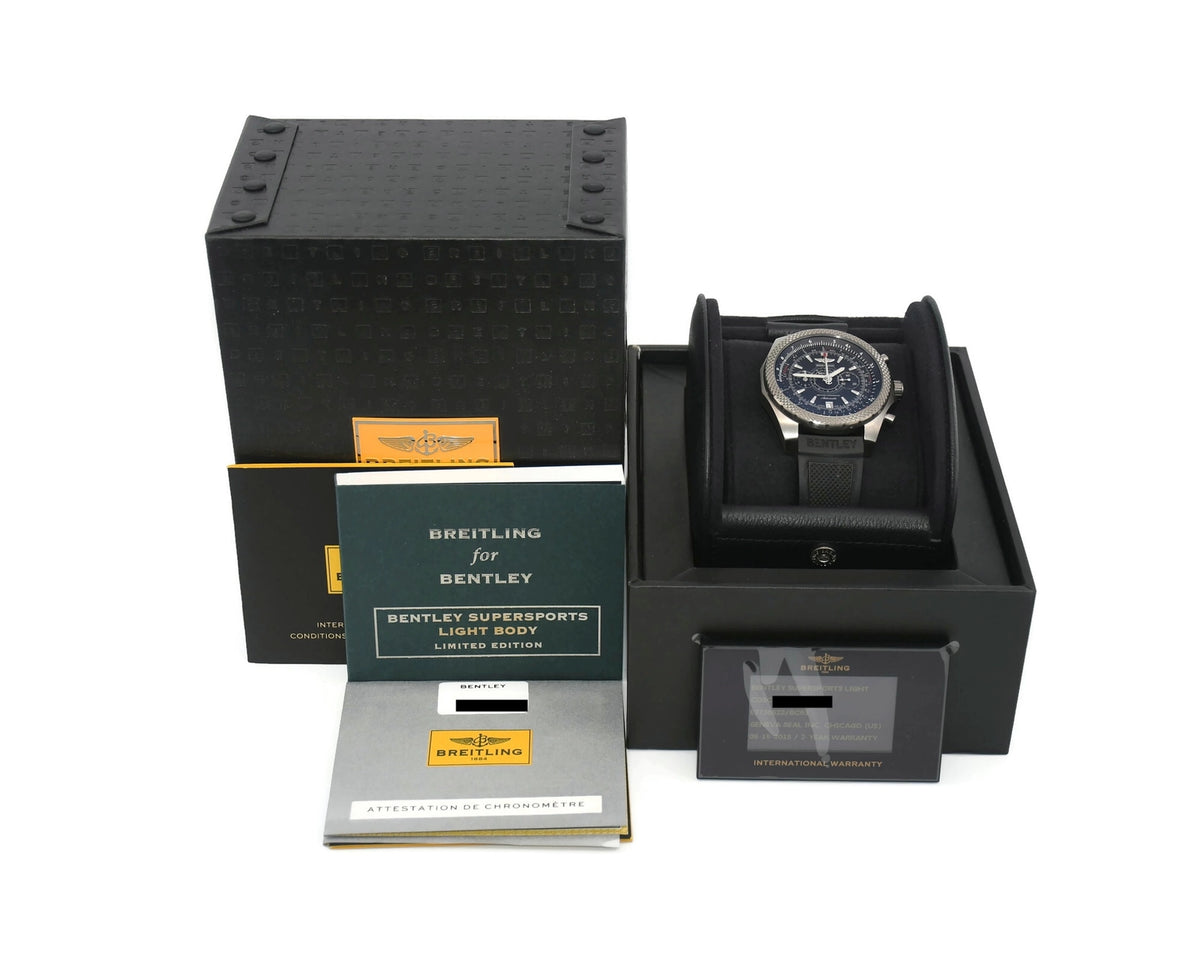 Breitling Bentley Supersports Light Body Titanium Watch E27365