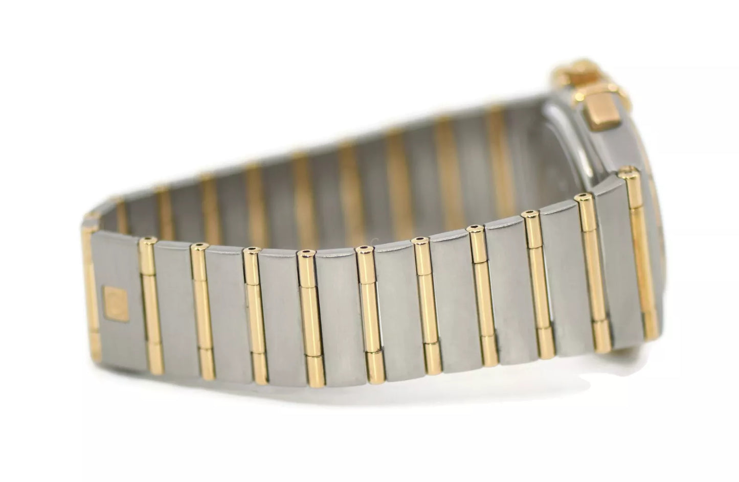 Omega Constellation Chronograph Two Tone Stainless Steel Watch