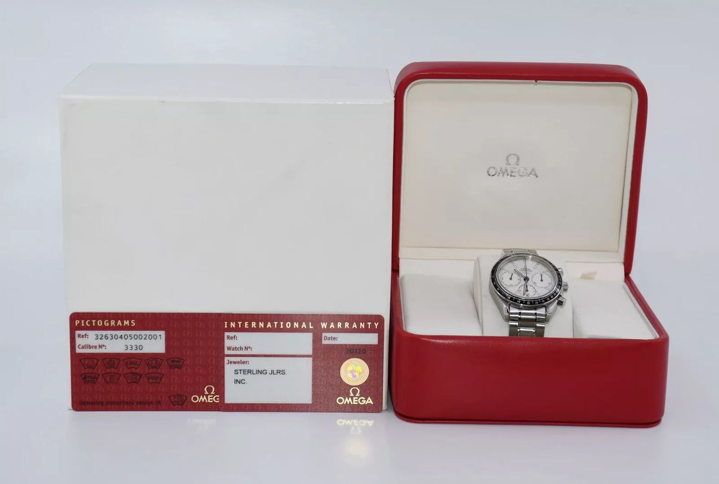 Omega Speedmaster Racing Stainless Steel Watch