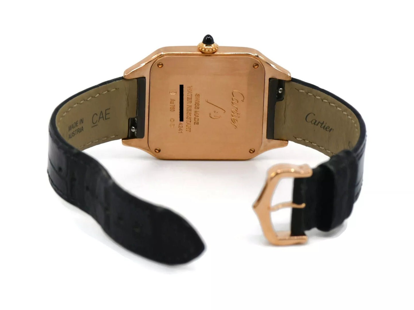 Cartier Santos Dumont Large 18K Rose Gold Watch