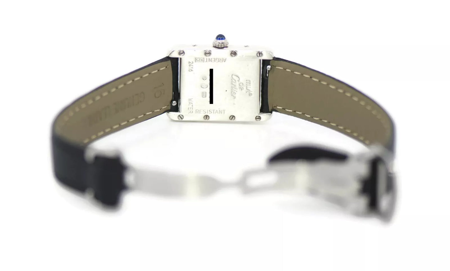 Cartier Tank Sterling Silver Watch