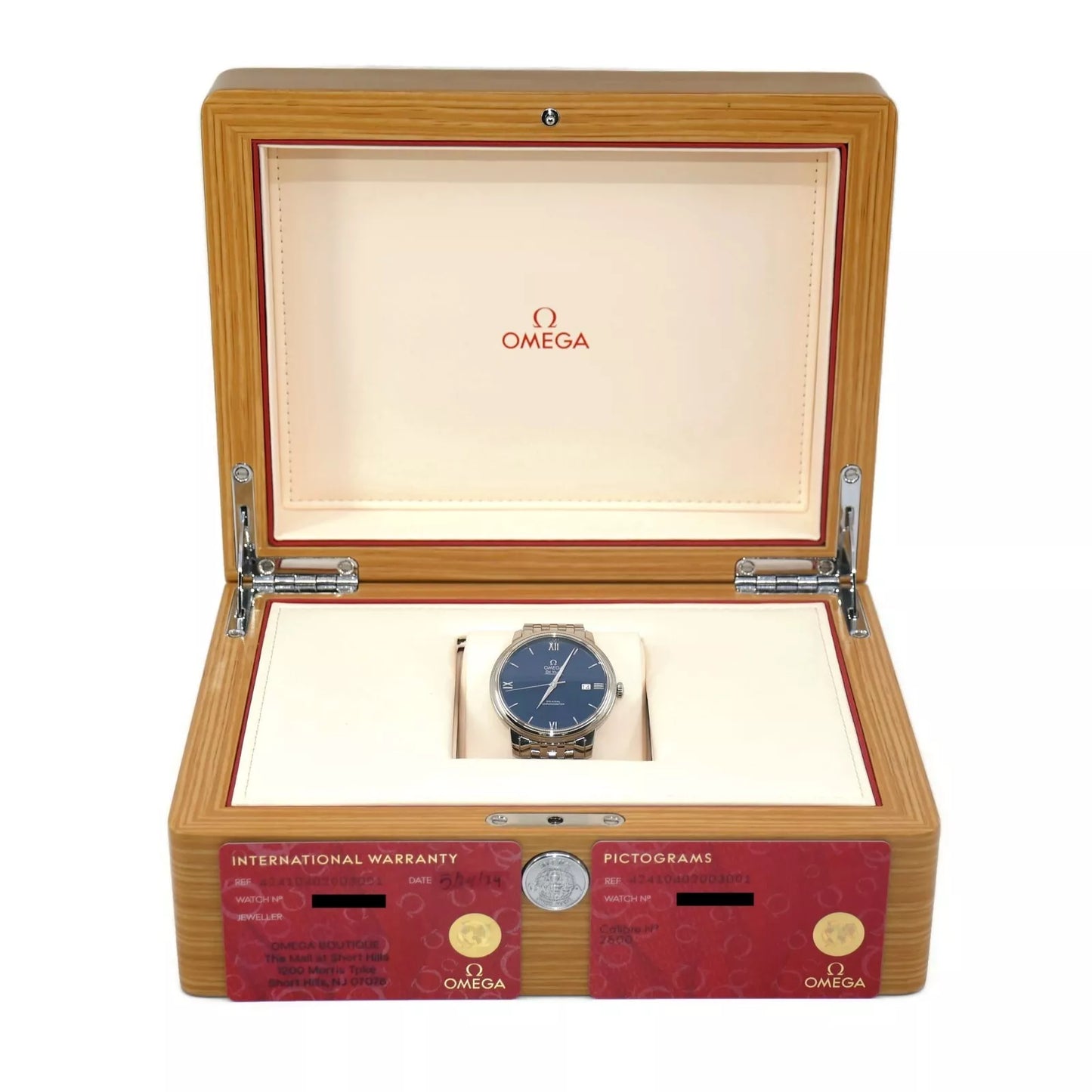 Omega DeVille Prestige Stainless Steel Watch