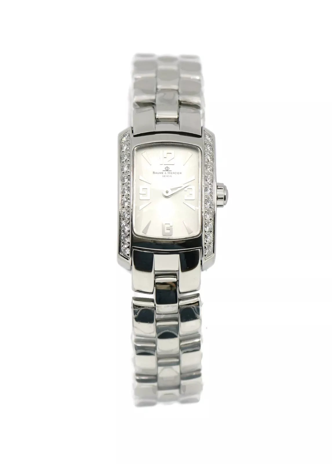 Baume & Mercier Hampton Diamond Stainless Steel Watch