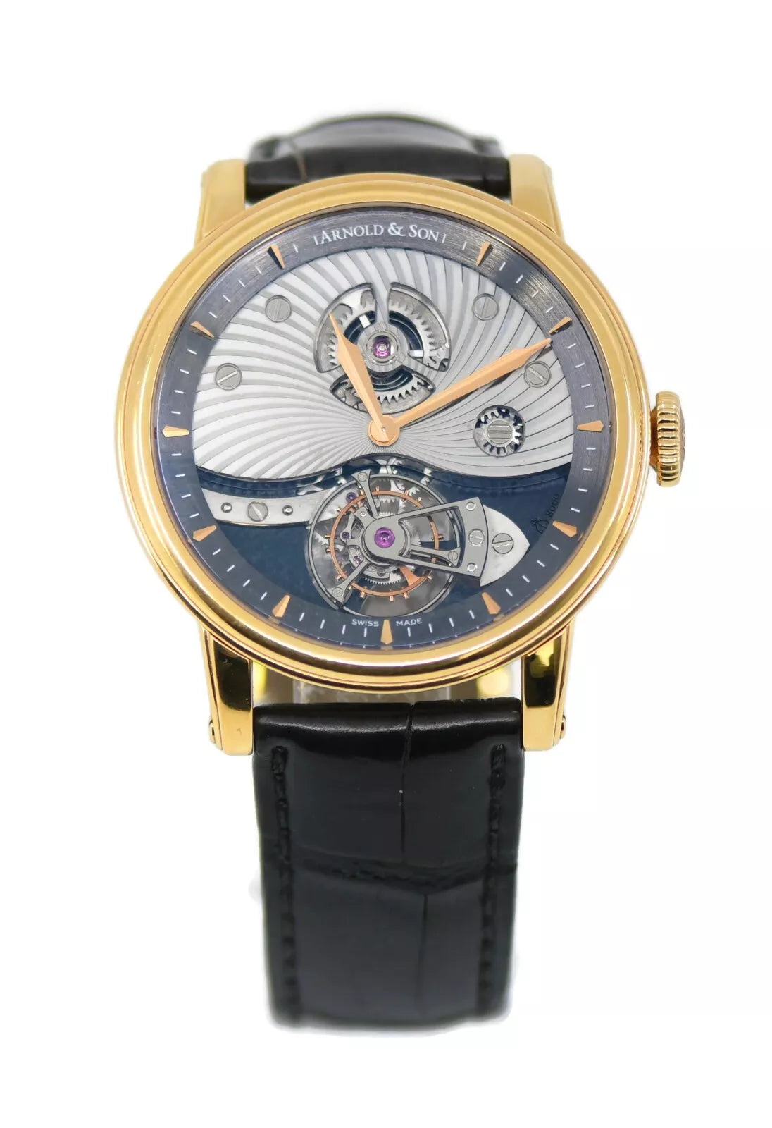 Arnold & Son TE8 Tourbillon 18K Rose Gold Watch 1SJAP.B01A.C113A