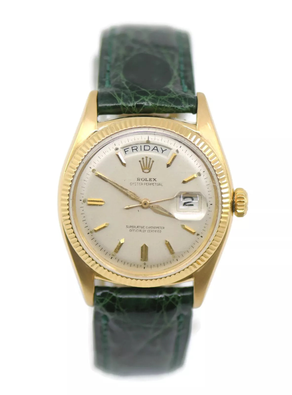 Rolex Day Date 18K Yellow Gold Watch 6611