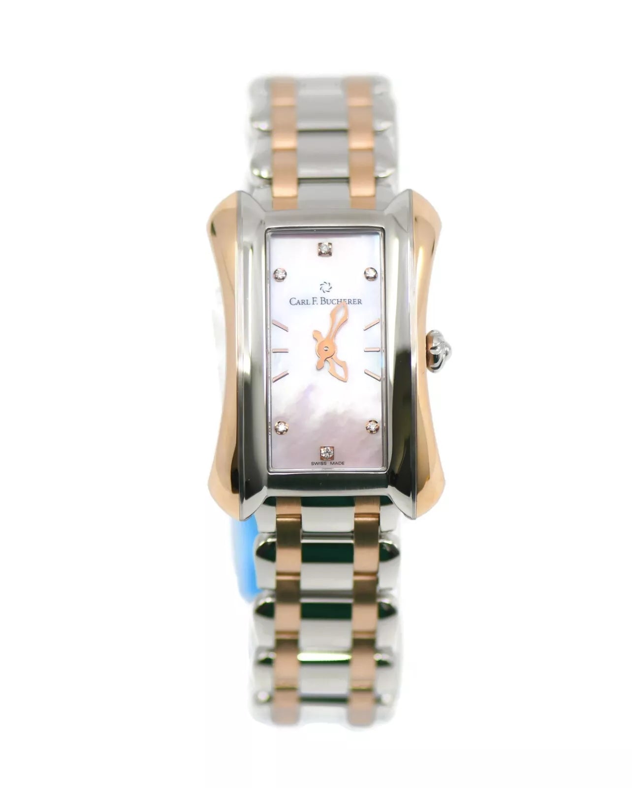 Carl F. Bucherer Alacria Diamond 18k/Stainless Steel Watch 00.10701.07.77.21