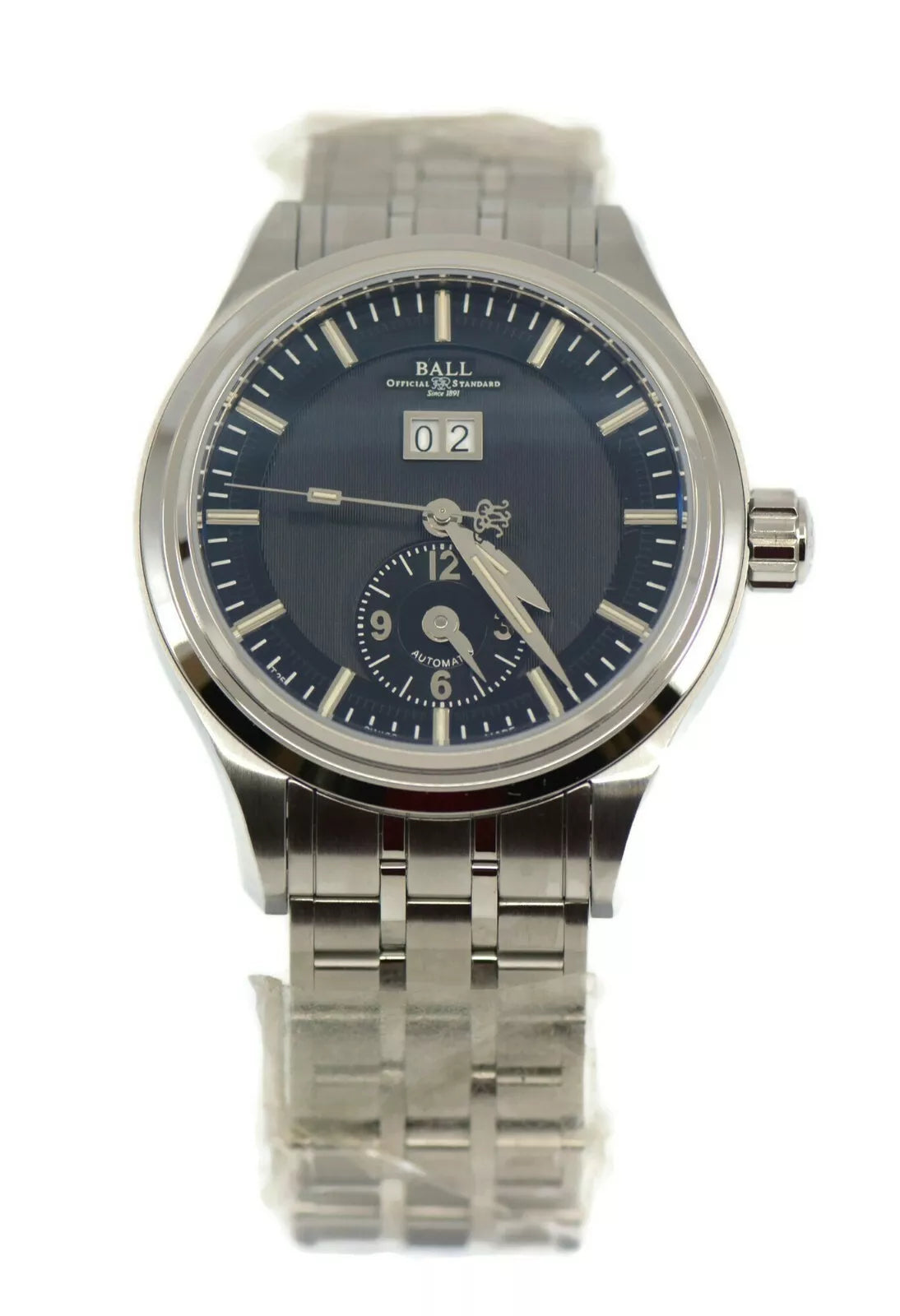 Ball Trainmaster First Flight Stainless Steel Watch GM1056D-S2J-BK