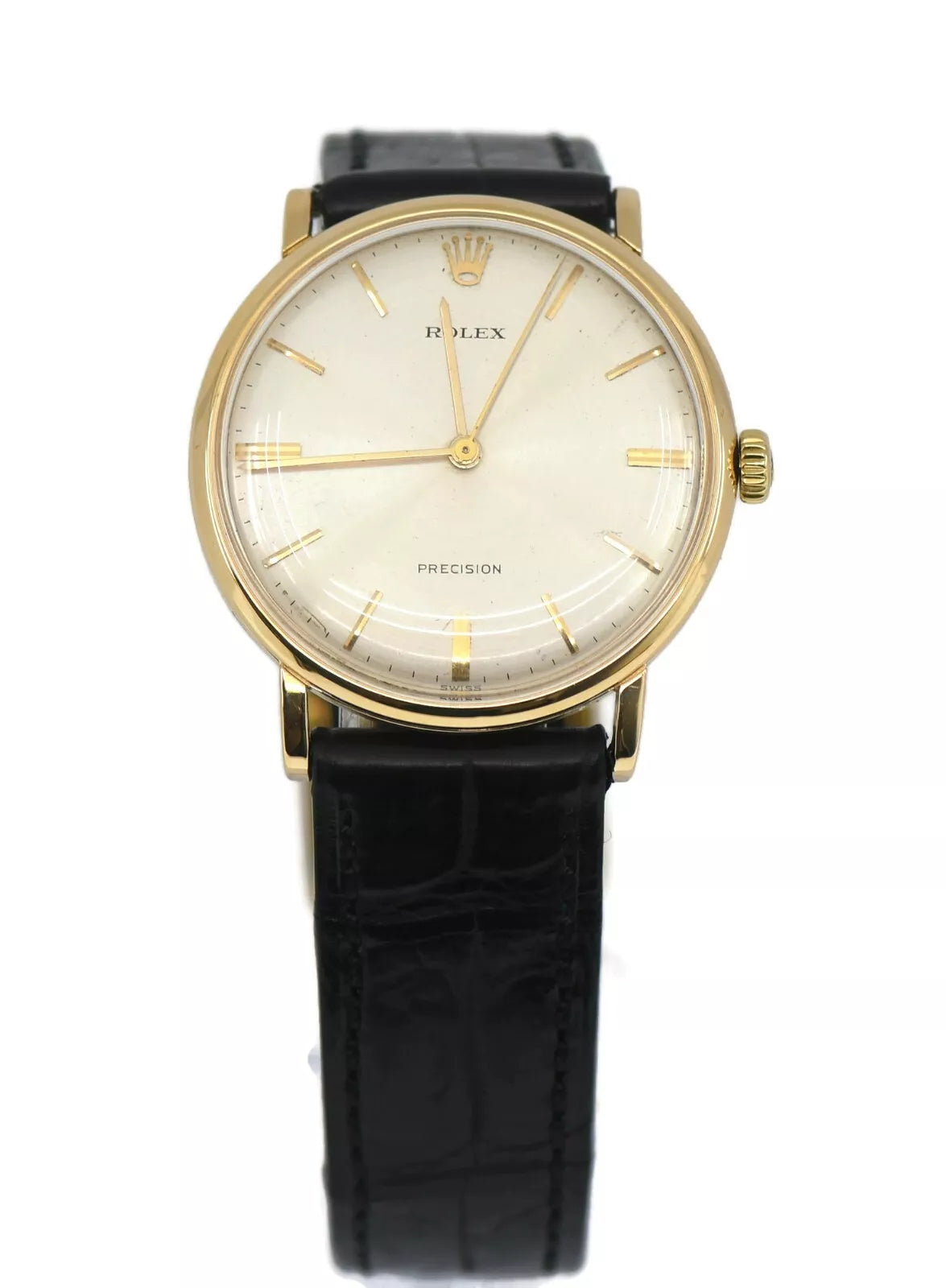 Rolex Precision 18K Yellow Gold Watch 9659