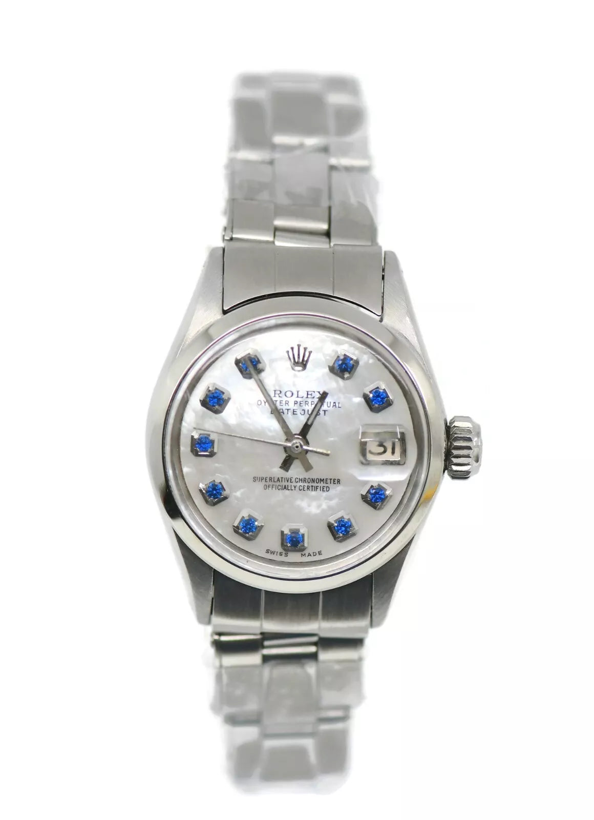 Rolex Datejust Stainless Steel Watch 6516