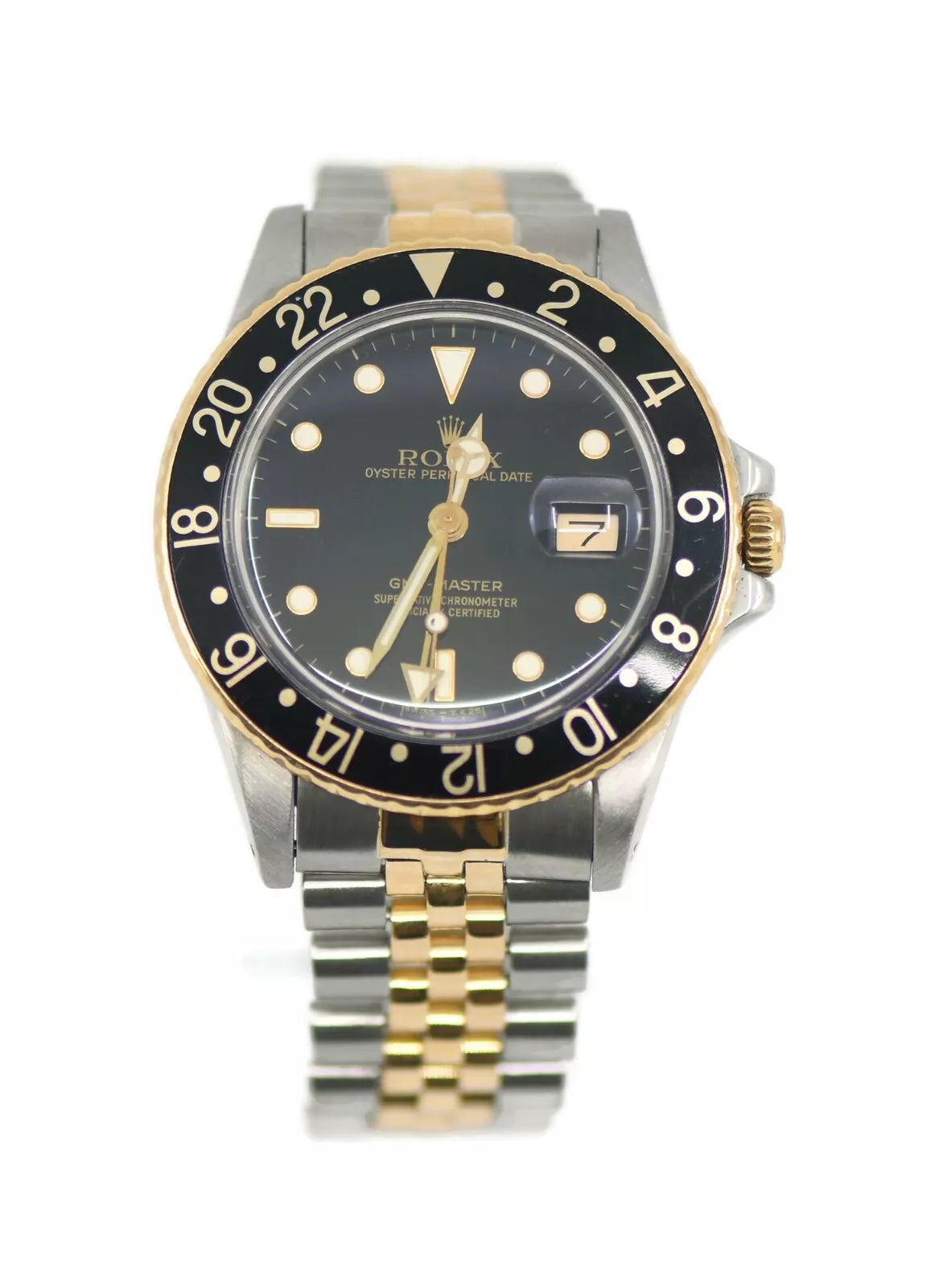 Rolex GMT-Master 18K/Stainless Steel Watch 16753