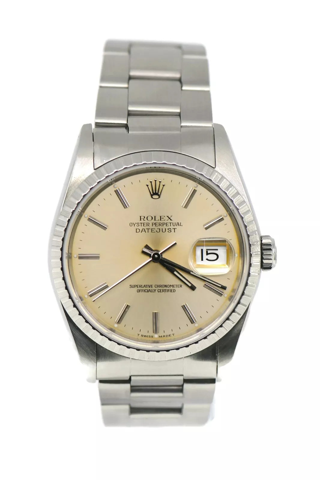 Rolex Datejust Stainless Steel Watch 16220
