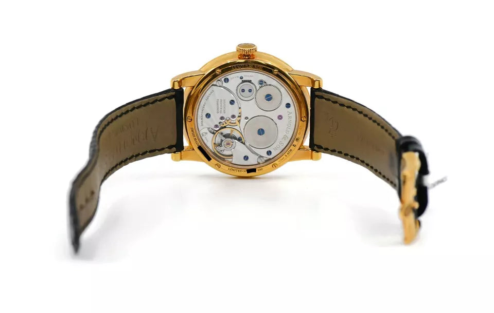 Arnold & Son HMS1 18K Rose Gold Watch 1LCAP.B01A.C111A