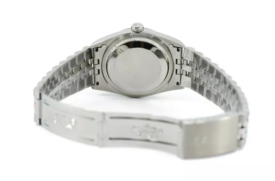 Rolex Datejust Sodalite Diamond Stainless Steel Watch 16234