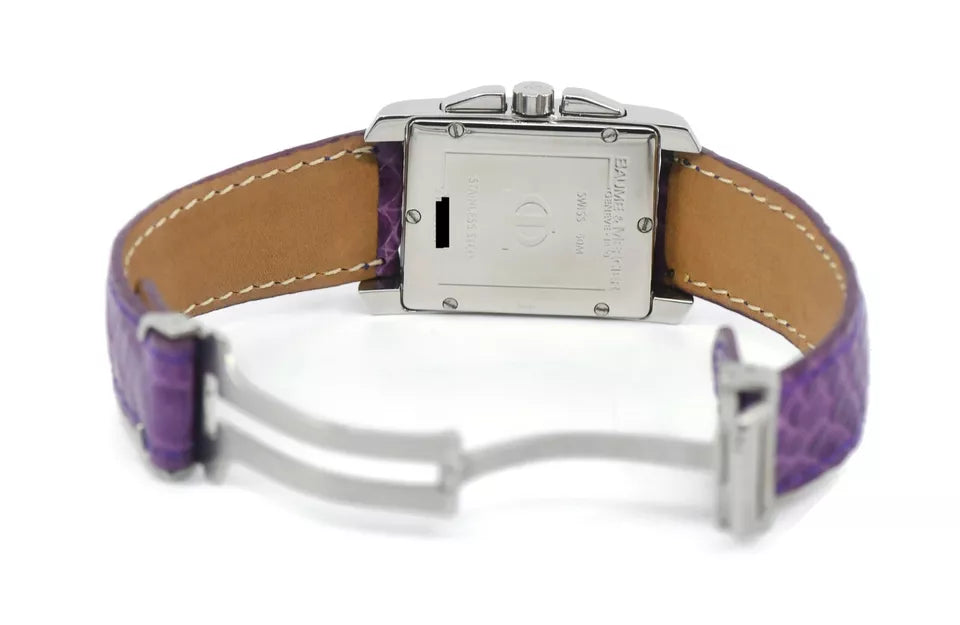 Baume & Mercier Hampton Diamond Stainless Steel Watch 65428
