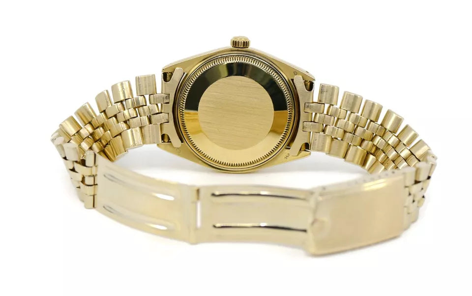 Rolex Oyster Perpetual Date 14K Yellow Gold Watch 1500