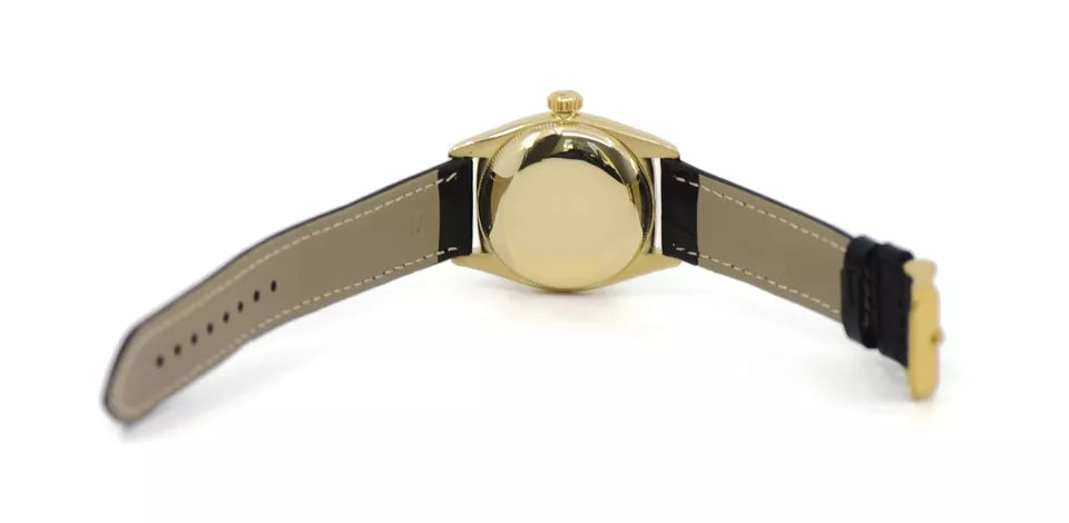 Rolex Bubbleback 14K Yellow Gold Watch 3131