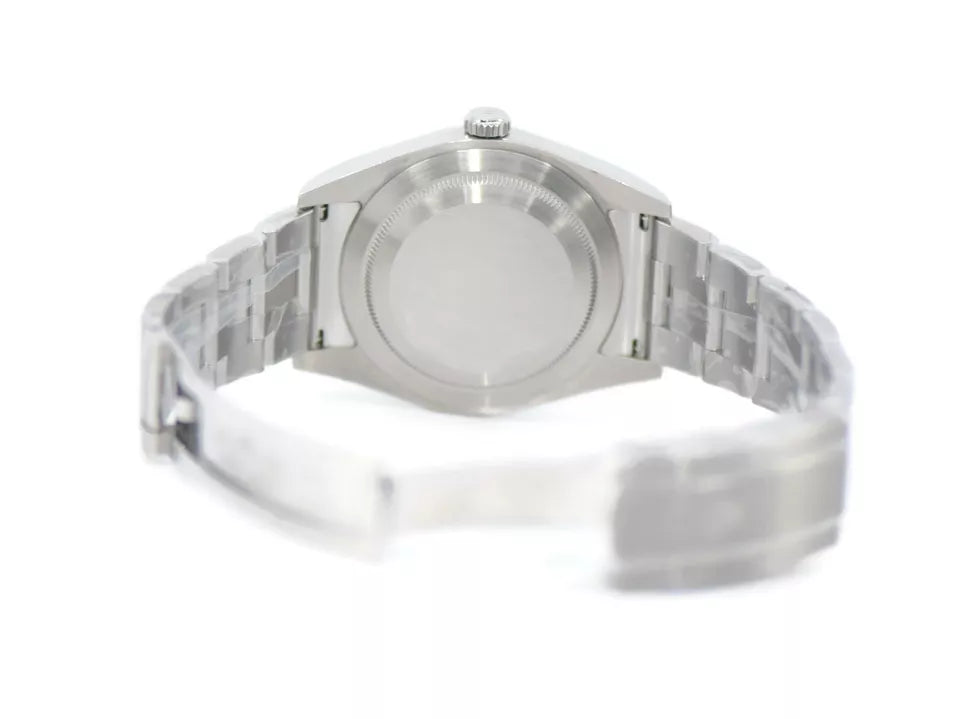Rolex Oyster Perpetual 39 White Stainless Steel Watch 114300