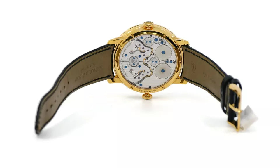 Arnold & Son DBG Equation GMT 18K Rose Gold Watch 1DGAP.W01A.C121A