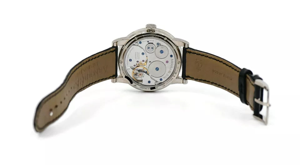 Arnold & Son HMS1 18K White Gold Watch 1LCAW.S03A.C111W