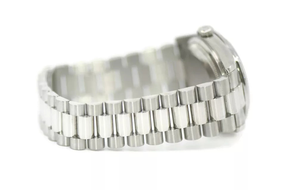 Rolex Day-Date Diamond Platinum Watch 118346
