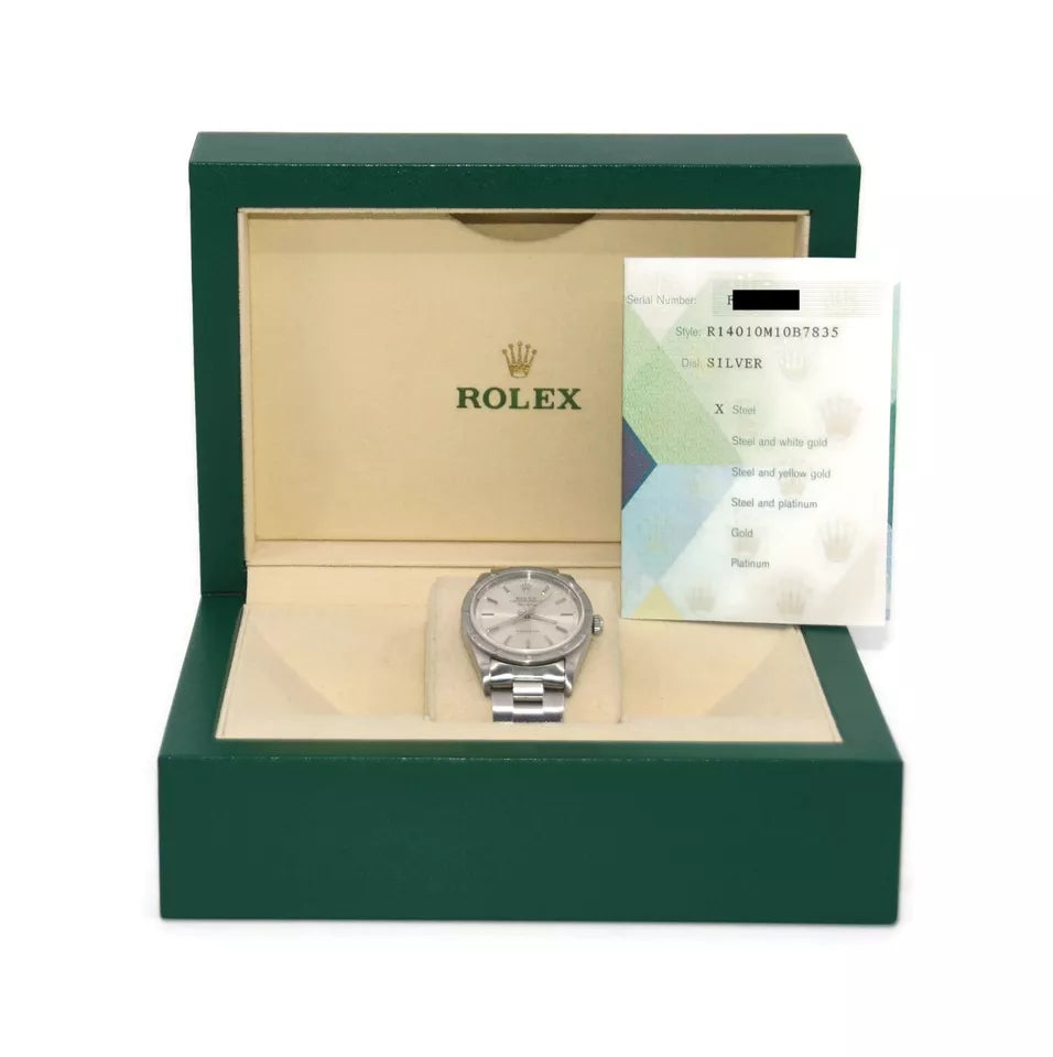 Rolex Airking Stainless Steel Watch 14010M