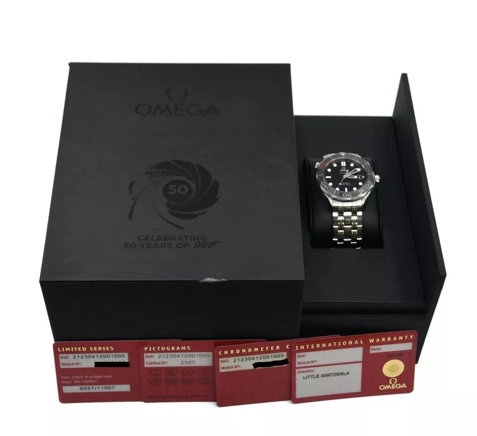 Omega Seamaster 50th Anniversary Bond Stainless Steel Watch