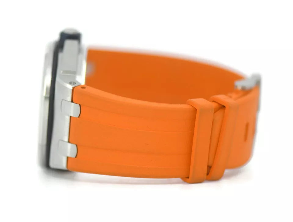 Audemars Piguet Orange Diver Stainless Steel Watch 15710ST.OO.A070CA.01