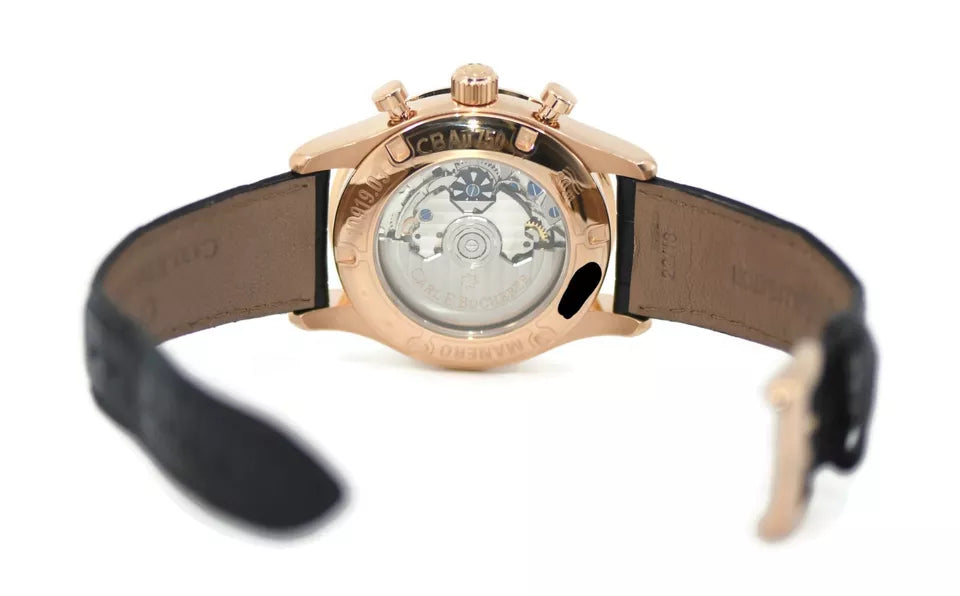 Carl F Bucherer Manero Flyback Chronograph 18K Rose Gold Watch 10919.03