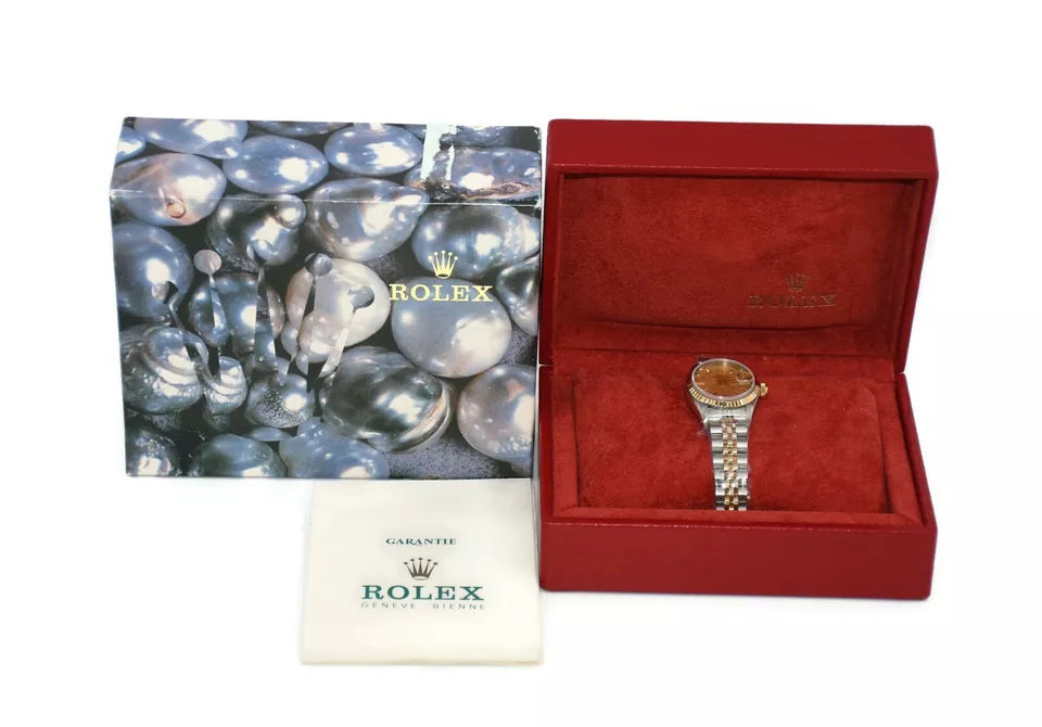 Rolex Oyster Perpetual Date 18K/Stainless Steel Watch 6917