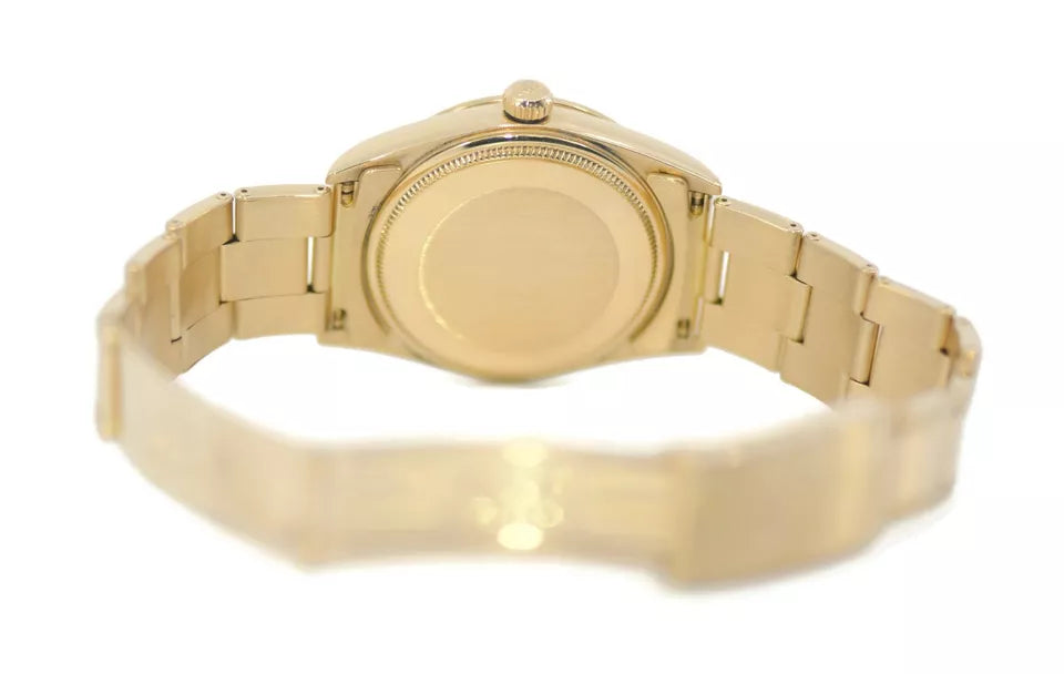 Rolex Oyster Perpetual 18K Yellow Gold Watch 14208