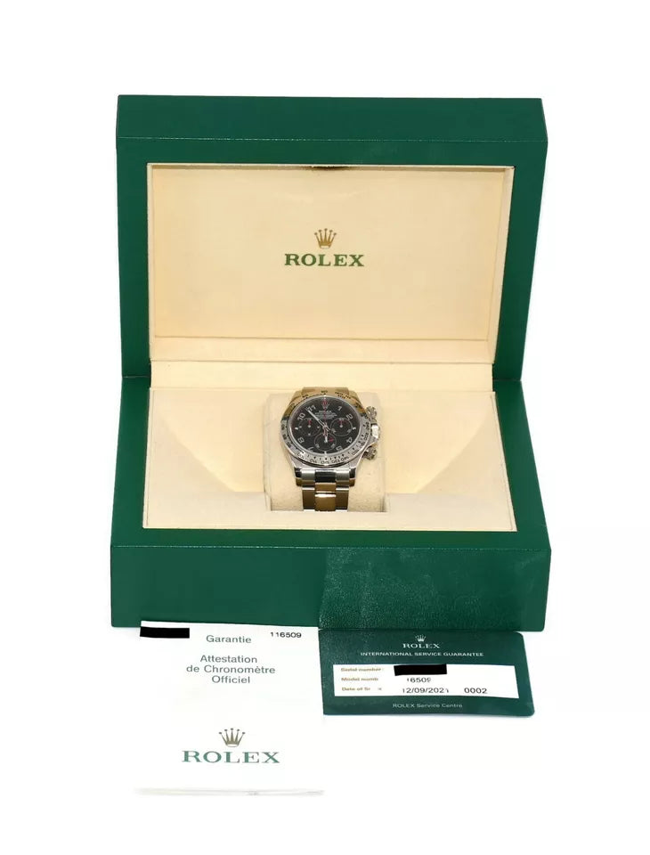 Rolex Daytona 18K White Gold Watch 116509