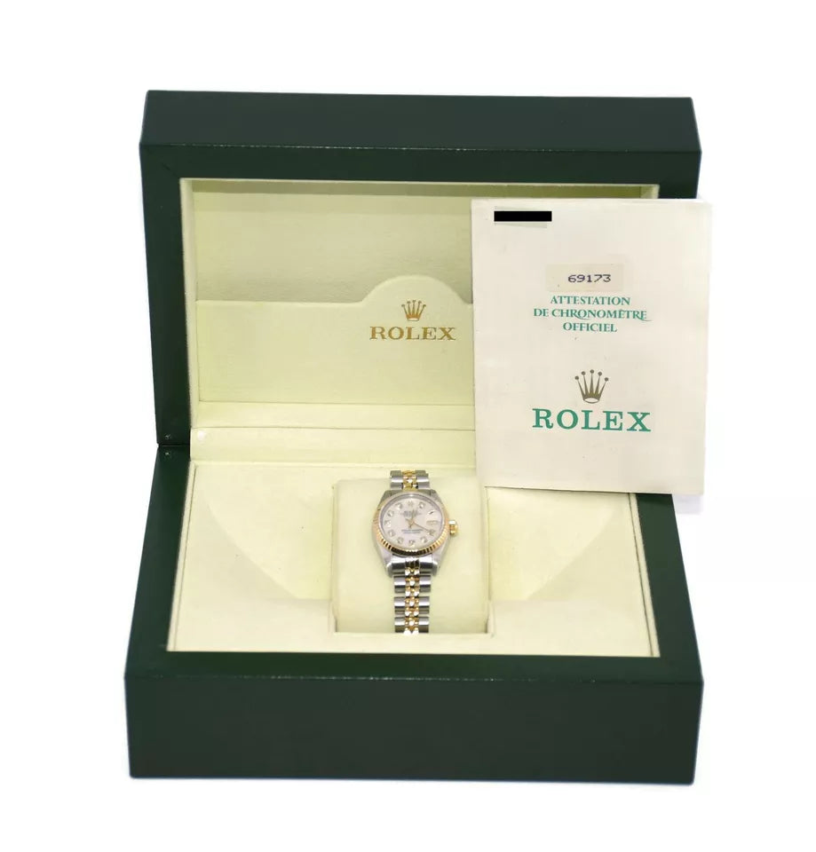 Rolex Datejust Diamond 18K/Stainless Steel Watch
