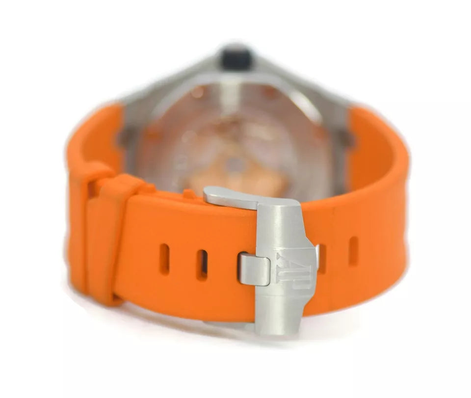 Audemars Piguet Orange Diver Stainless Steel Watch 15710ST.OO.A070CA.01