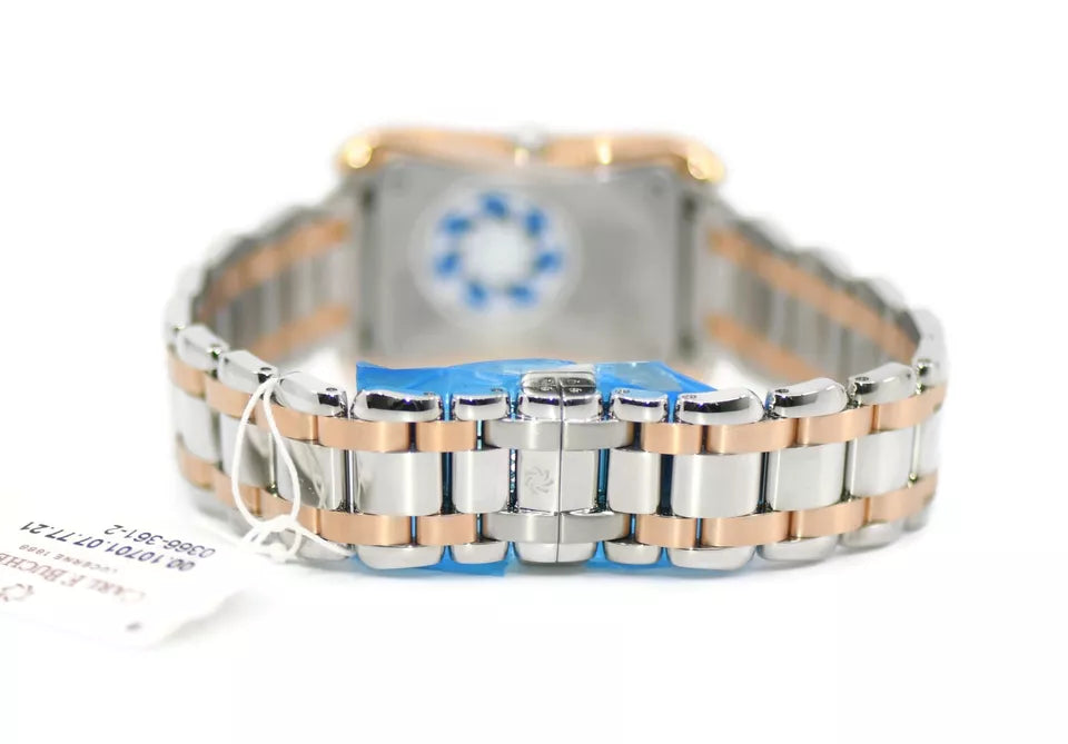 Carl F. Bucherer Alacria Diamond 18k/Stainless Steel Watch 00.10701.07.77.21