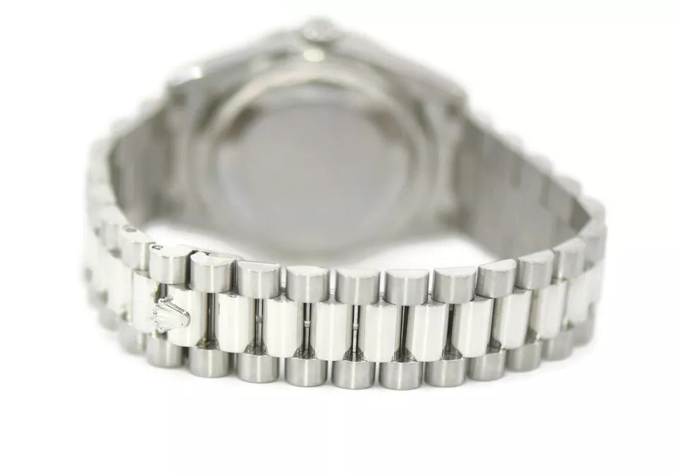 Rolex Day-Date Diamond Platinum Watch 118346