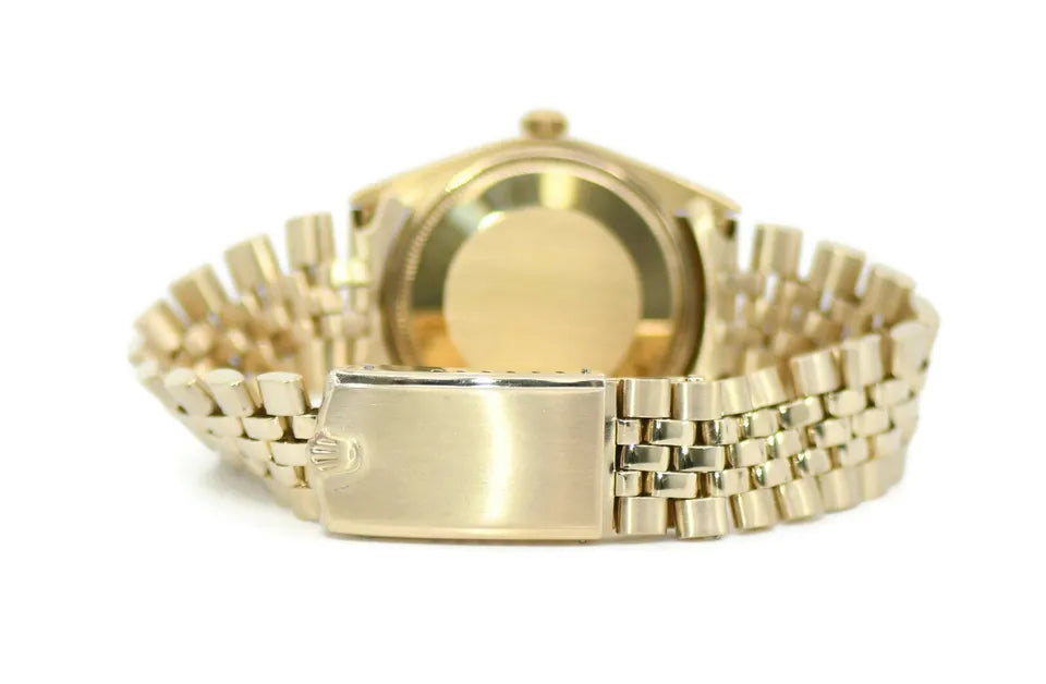Rolex Oyster Perpetual Date 14K Yellow Gold Watch 1500