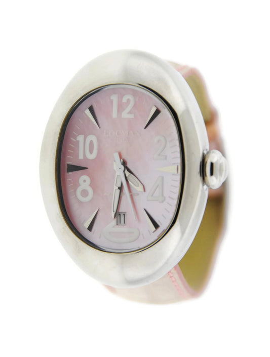 Locman Nuovo Pink Dial Stainless Steel Watch 020
