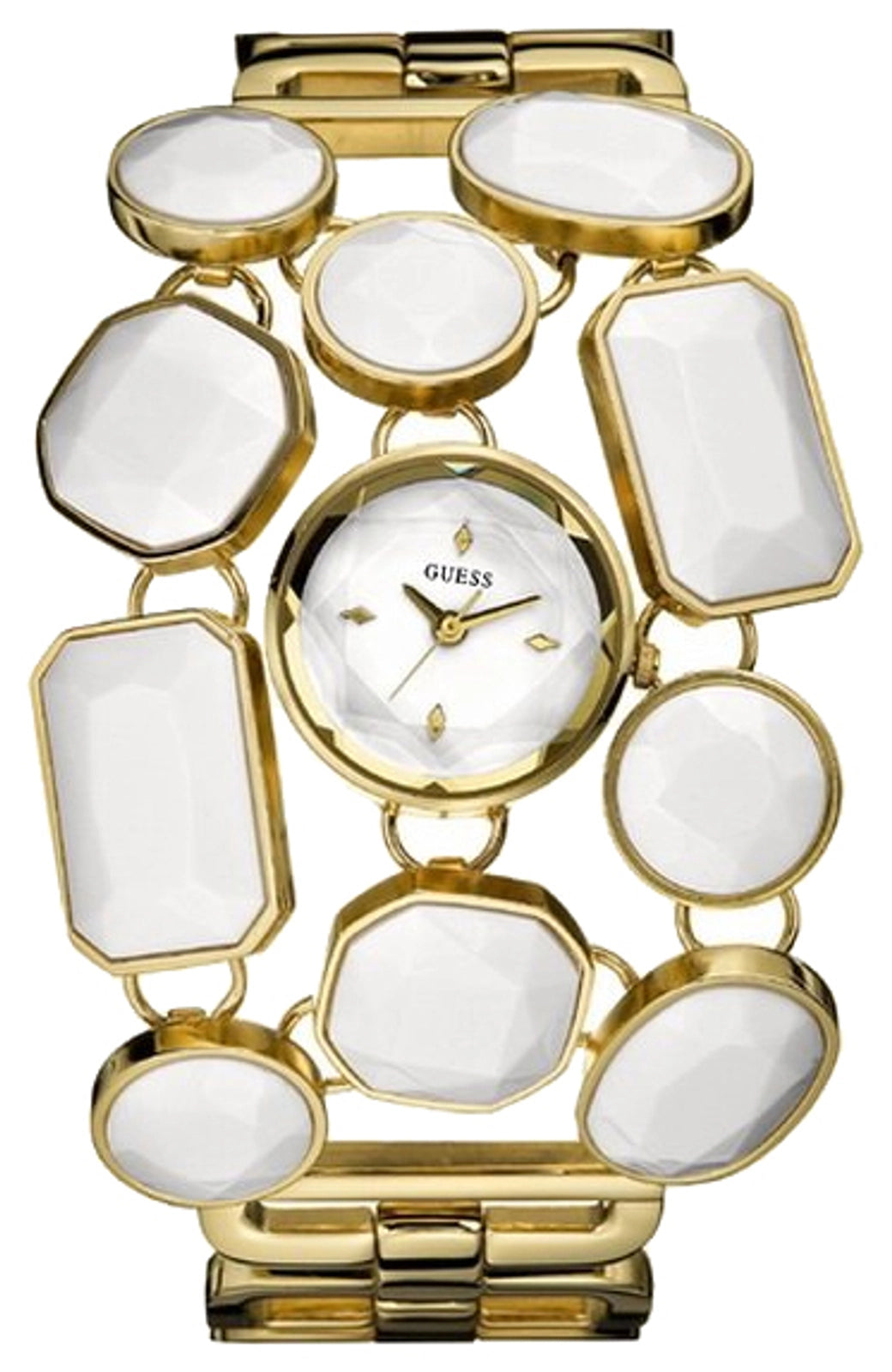 Guess Gold Tone Stainless Steel Watch W20005L2