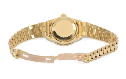 Rolex Datejust Diamond 18K Yellow Gold Watch 6917