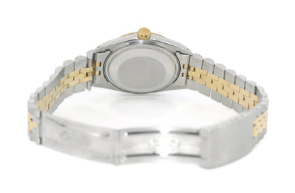Rolex Datejust Diamond 18K/Stainless Steel Watch 1601