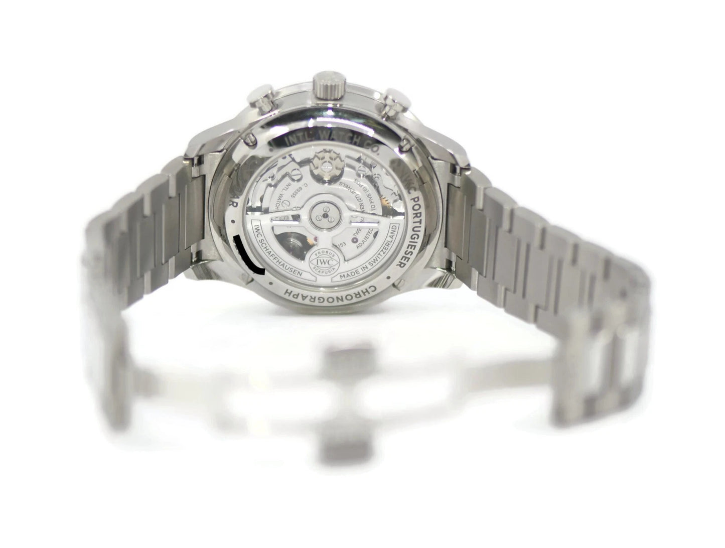 IWC Portuguese Chronograph Stainless Steel Watch IW371616