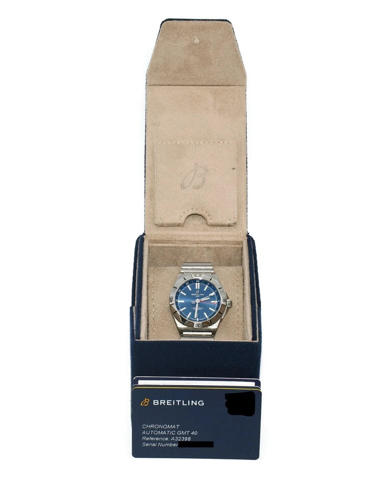 Breitling Chronomat GMT Stainless Steel Watch A32398