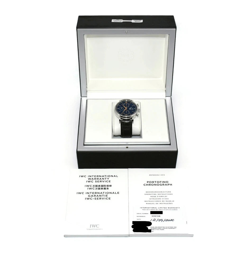 IWC Portofino Chronograph Stainless Steel Watch IW391036