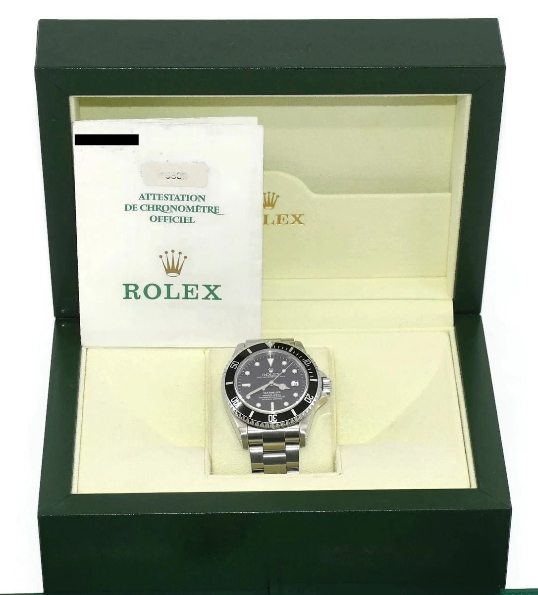Rolex Sea Dweller Stainless Steel Watch 16600
