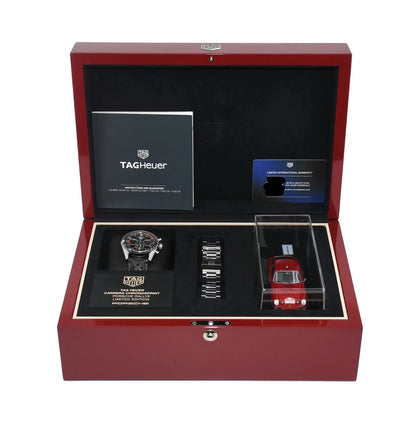 Tag Heuer Carrera Porsche Chronosprint Stainless Steel Watch CBS2015