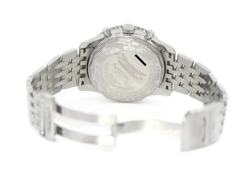 Breitling Montbrilliant Datora Stainless Steel Watch A21330