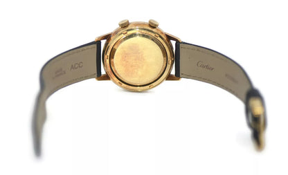 Cartier Alarm 14K Yellow Gold Watch